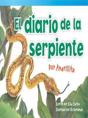 cover image of El diario de la serpiente por Amarillita